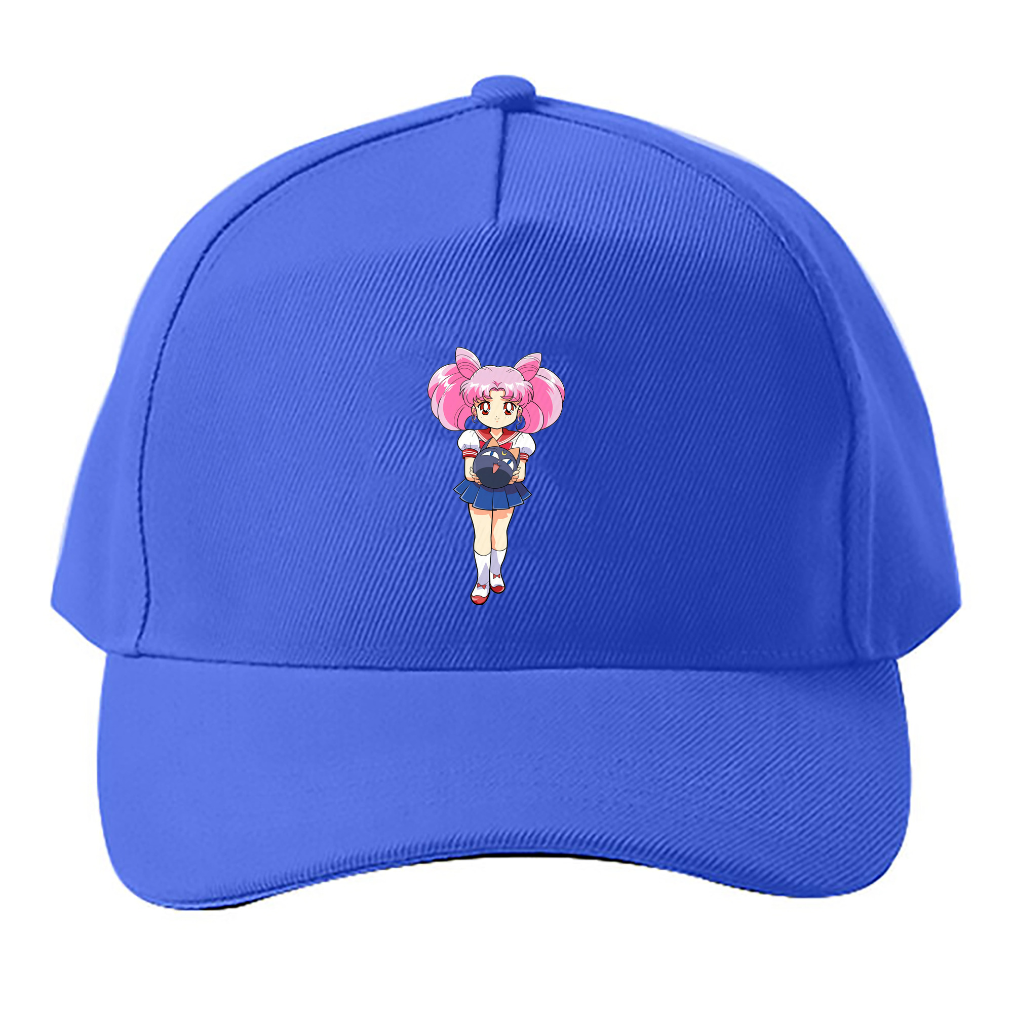 （画像用） 美少女戦士セーラームーン ちびうさ Sailor Moon Chibiusa Tsukino Usagi Small Lady Serenity ベースボールキャップ 綿100％ 男女兼用 帽子 スポーツ